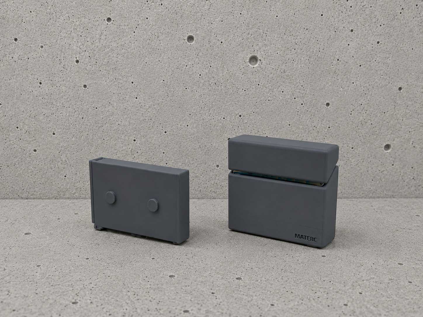 MATERC cover Terea con vano raccolta sigarette usate